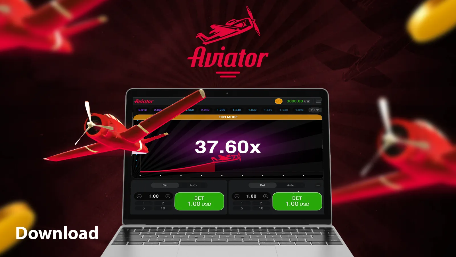 Aviator game login register