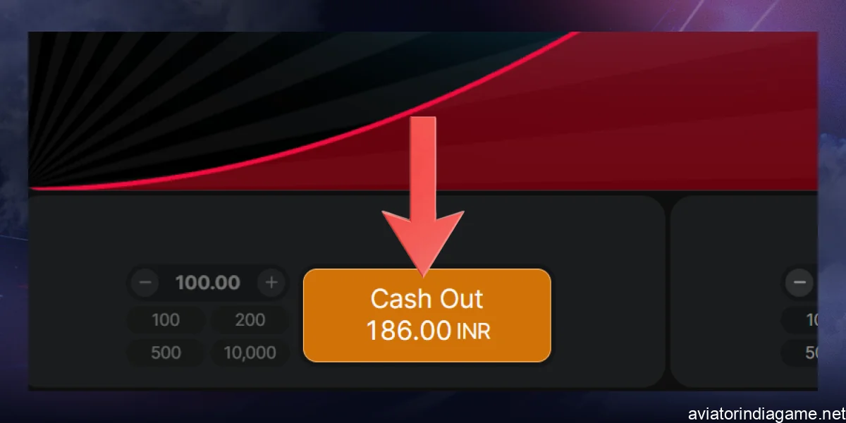 Cash out before the Aviator crash and collect your winnings