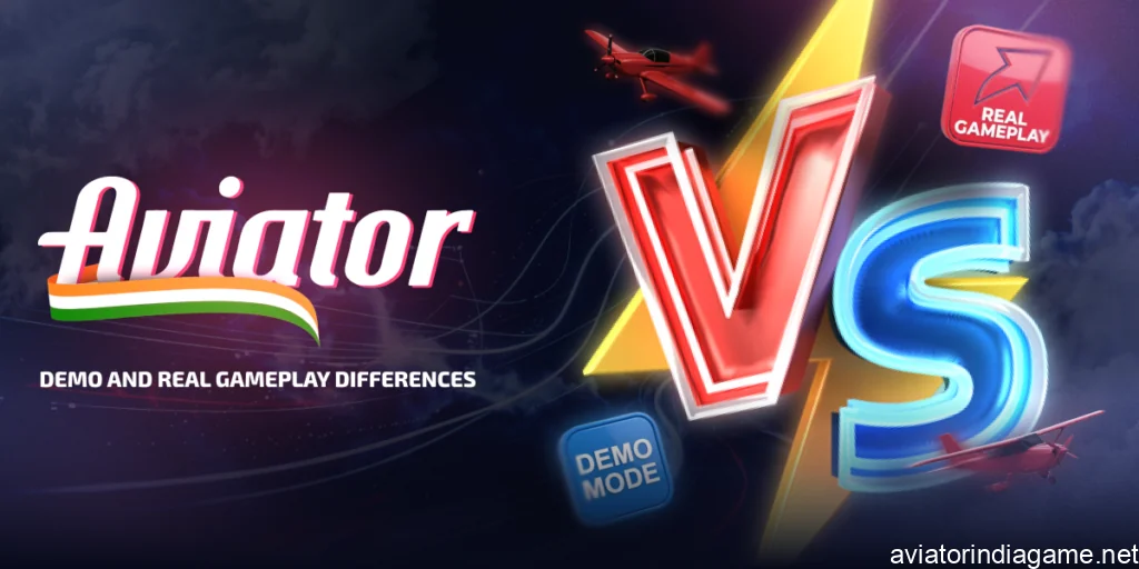 Aviator game India demo and real gameplay differences explained